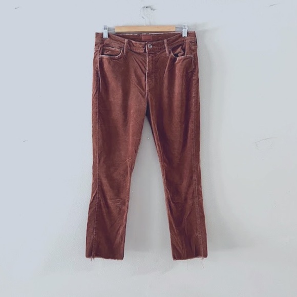 MOTHER Soft Brown Cords, Rawhem Sz 31 - Picture 2 of 7